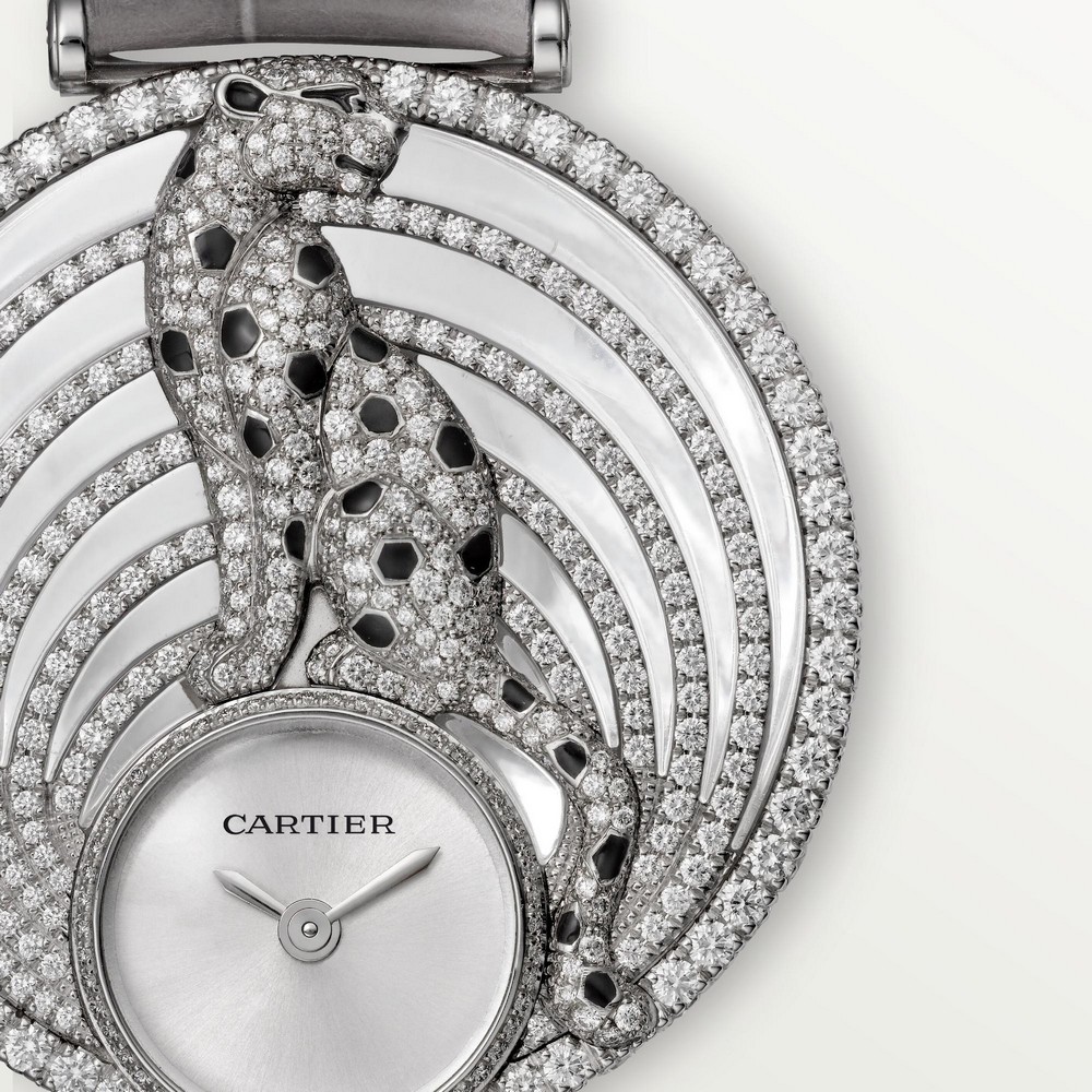 Đồng Hồ Cartier Panthère Jewelry Watches Nữ Xám